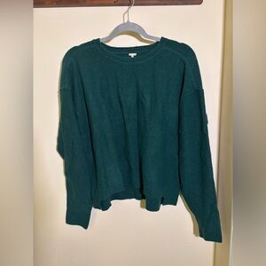 NWOT - Green free people sweater - XS
